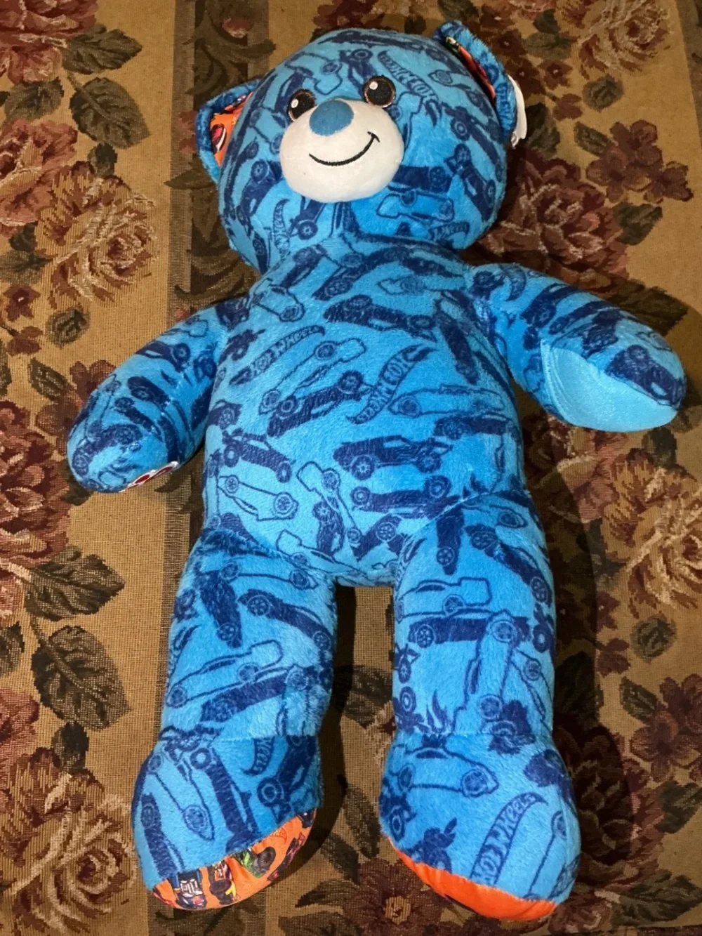 Hot Wheels Cars 50th Anniversary Bear Plush Stuffed Animal 17